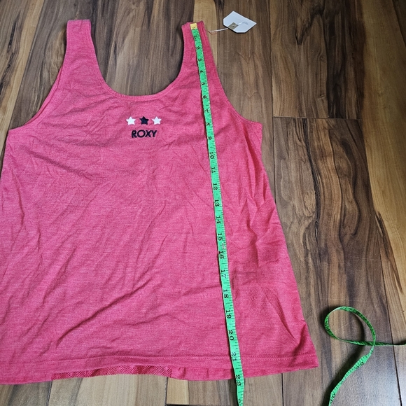 Roxy Star Tank Top-Red- XS- NWT - Picture 3 of 6